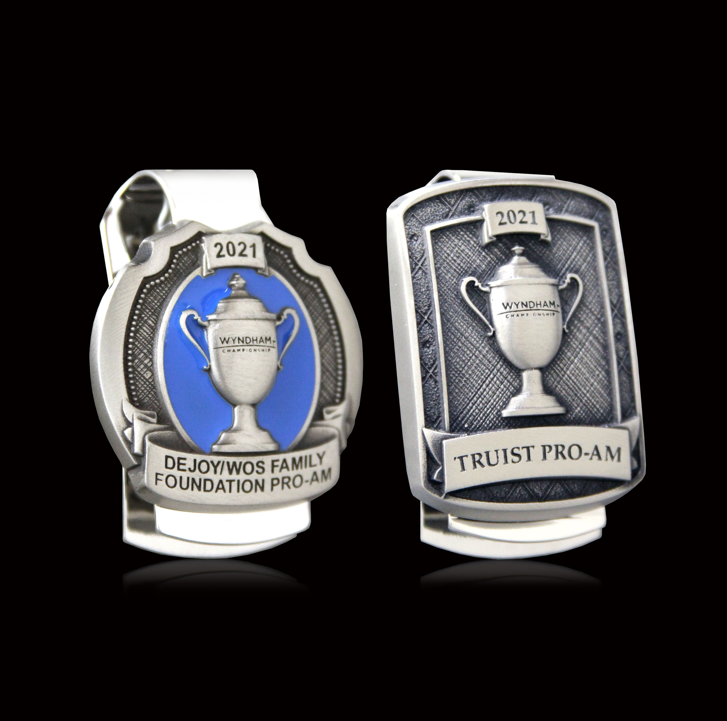 Wyndham Championship Money Clips made by Malcolm DeMille